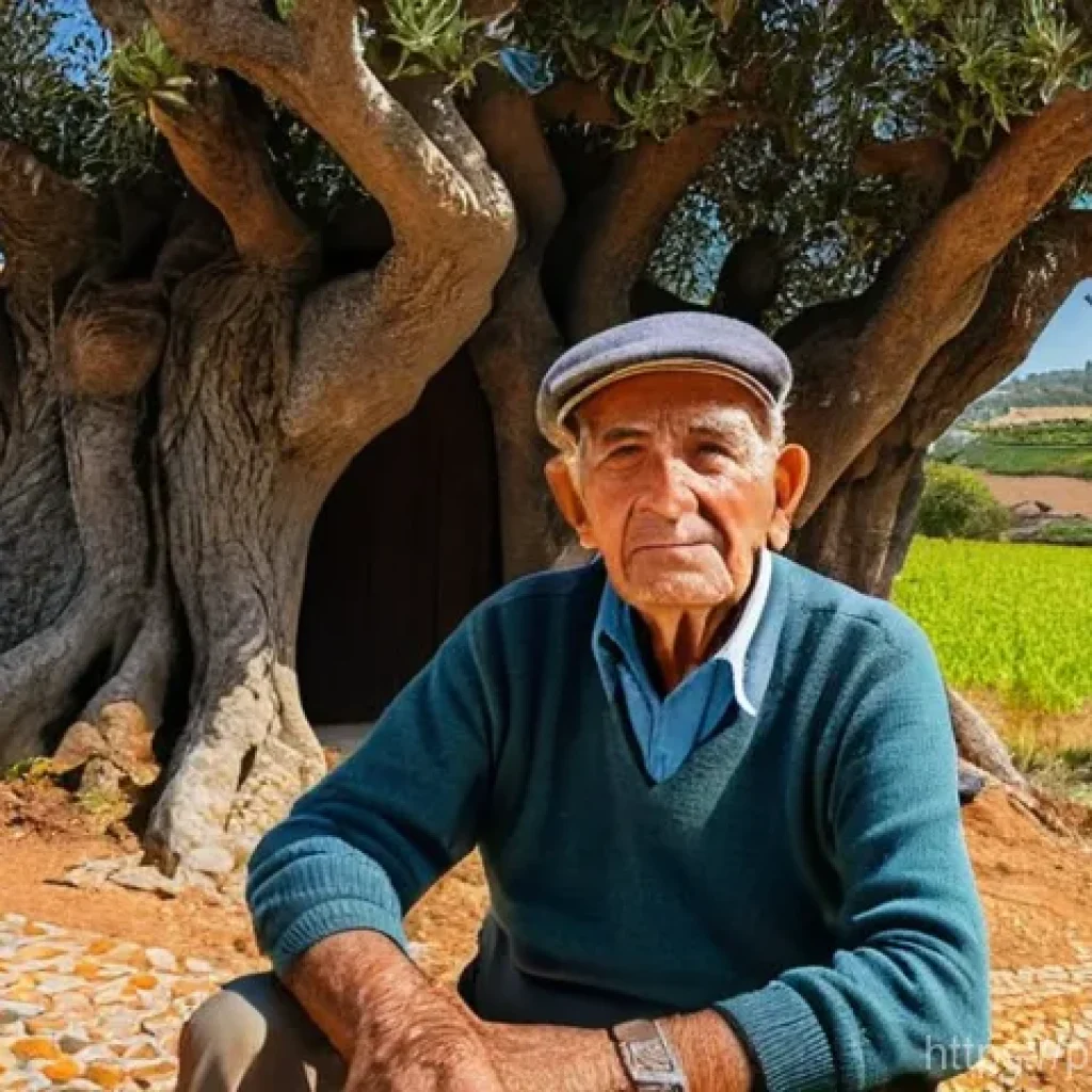 농촌관광지도사 실기시험 팁 - **A Quintessentially Portuguese Storyteller:**
    A serene, close-up environmental portrait of an e...